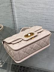 	 Dior Jolie Top Handle Bag In Pink - 22x8x14cm - 2