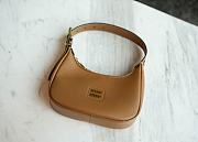 Miumiu Leather hobo bag caramel color - 27x12x9cm - 5