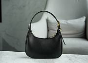 	 Miumiu Leather hobo bag black color - 27x12x9cm - 5