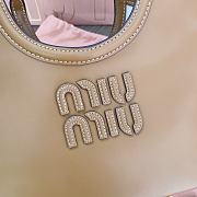 	 Miumiu Ivy Brown Tote - 22x14x11cm - 6