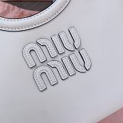 	 Miumiu Ivy White Tote - 22x14x11cm - 5