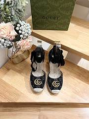 GUCCI GG PLATFORM ESPADRILLE - 3