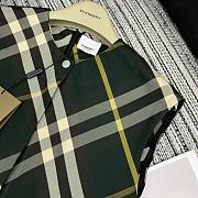 Burberry Checked Wood Green Jumpsuit - 2