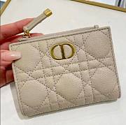 Dior Caro Dahlia Wallet - 11.5 x 9 x 2 cm - 2