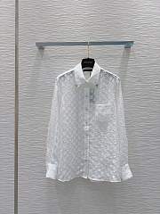 louis Vuitton White Monogram Shirt  - 1