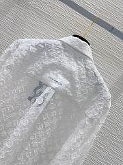 louis Vuitton White Monogram Shirt  - 4