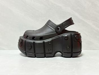 Balenciaga Crocband Strap Shoes