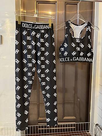 Dolce&Gabbana Yoga Black Set