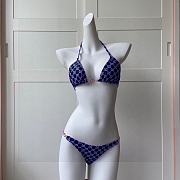 Gucci GG Ebony Blue Bikini  - 4