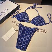 Gucci GG Ebony Blue Bikini  - 2