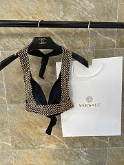 Versace Black&Gold Bikini - 5