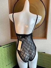 Gucci Black Lace Underwear Set - 4