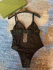 Gucci Black Lace Underwear Set - 2