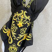 Versace Black&Gold One Piece Swimwear - 5