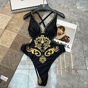 Versace Black&Gold One Piece Swimwear - 3