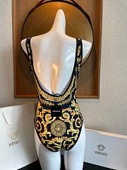 Versace Black&Gold One Piece Swimwear 02 - 5