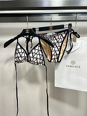 	 Valentino Garavani Black Bikini Swimwear - 2