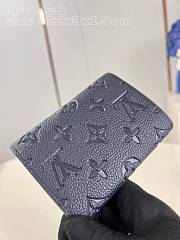 	 Louis Vuitton Victorine Monogram Empreinte Navy Wallet - 12cm - 6