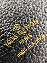 	 Louis Vuitton Victorine Monogram Empreinte Navy Wallet - 12cm - 4