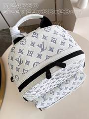 Louis Vuitton Monogram Shadow Discovery Backpack In White - 29 x 38 x 20 - 4