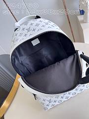 Louis Vuitton Monogram Shadow Discovery Backpack In White - 29 x 38 x 20 - 2