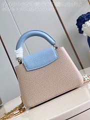 Louis Vuitton Capucines Grey&Blue - 21 x 14 x 8cm - 6