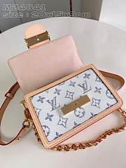 Louis Vuitton Dauphine White Bag - 20 x 15 x 9cm - 2