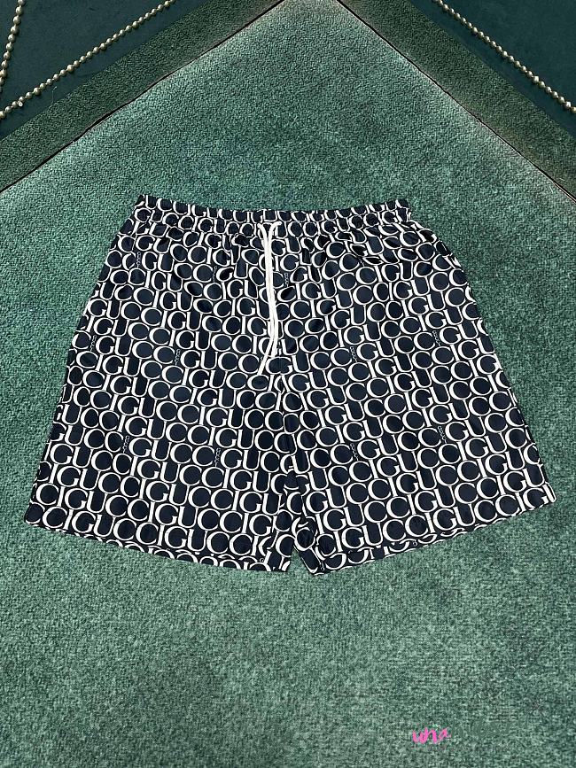 GUCCI MAXI PRINT NYLON SWIM SHORT - 1