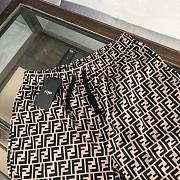 FENDI FF PRINT NYLON SHORT - 5