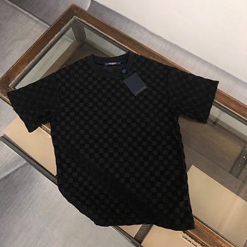 Louis Vuitton Black Damier T-Shirt
