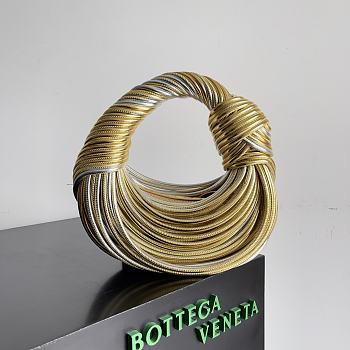 Bottega Veneta Jodie Gold and Silver Color Bag
