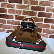 Gucci Diana Brown Tote - 27x24x11cm - 4