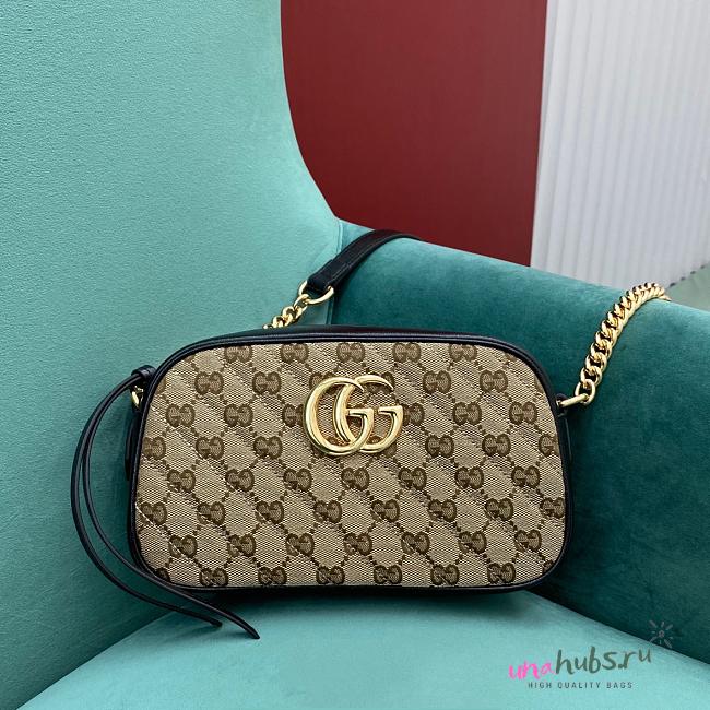 Gucci GG Marmont Canvas and Leather - 24x7x13cm - 1