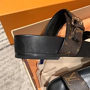 Louis Vuitton Bom Dia Flat Mule Brown Monogram - 4