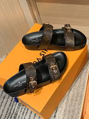 Louis Vuitton Bom Dia Flat Mule Brown Monogram - 2