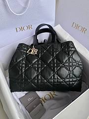 Dior Large Toujours Macrocannage Black Tote - 37x20x28.5cm - 1