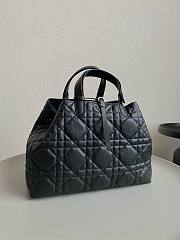 Dior Large Toujours Macrocannage Black Tote - 37x20x28.5cm - 5