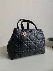 Dior Large Toujours Macrocannage Black Tote - 37x20x28.5cm - 2