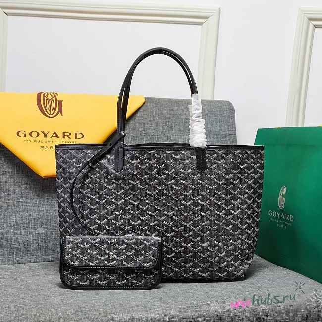 Goyard Black Medium Tote - 46*15*28cm - 1