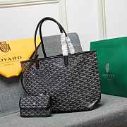 Goyard Black Medium Tote - 46*15*28cm - 2