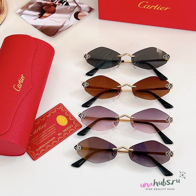 Cartier Panthere Sunglasses  - 1