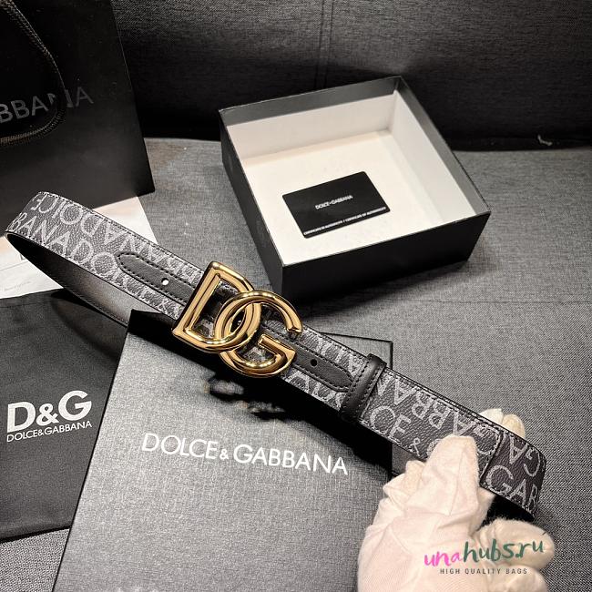 Dolce&Gabbana DG LOGO BELT - 1