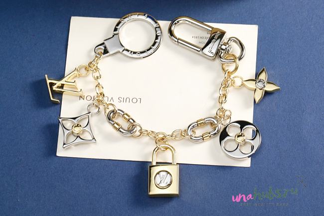 Louis Vuitton LV Padlock Chain Bag Charm - 1