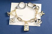 Louis Vuitton LV Padlock Chain Bag Charm - 1