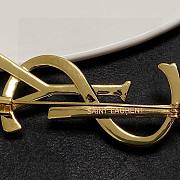 YSL Brooch Gold  - 2