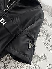 PRADA Logo Detailed Hooded Jacket In Default Title - 6