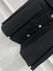 Louis Vuitton Black Dress With Belt - 5