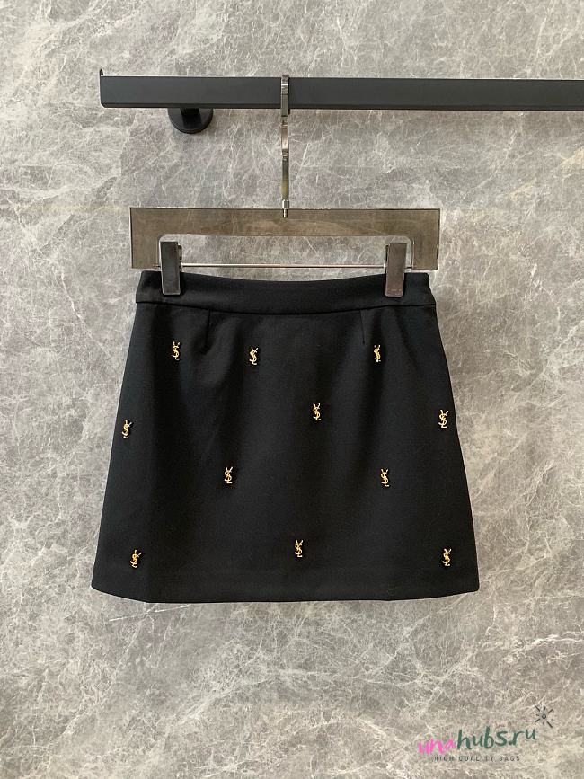 YSL Black Skirt - 1