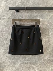 YSL Black Skirt - 1