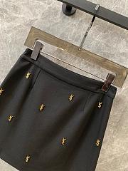 YSL Black Skirt - 3